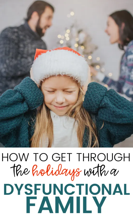 Today I'm going to give you tips for how to get through a dysfunctional family holiday – and actually enjoy the time with your family!