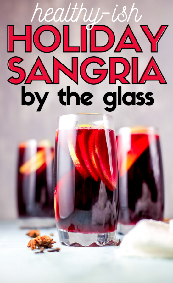 I’ve been working hard to help everyone maintain a low-carb diet during the holidays. This healthy(ish) Holiday Sangria will allow you to indulge without regrets.