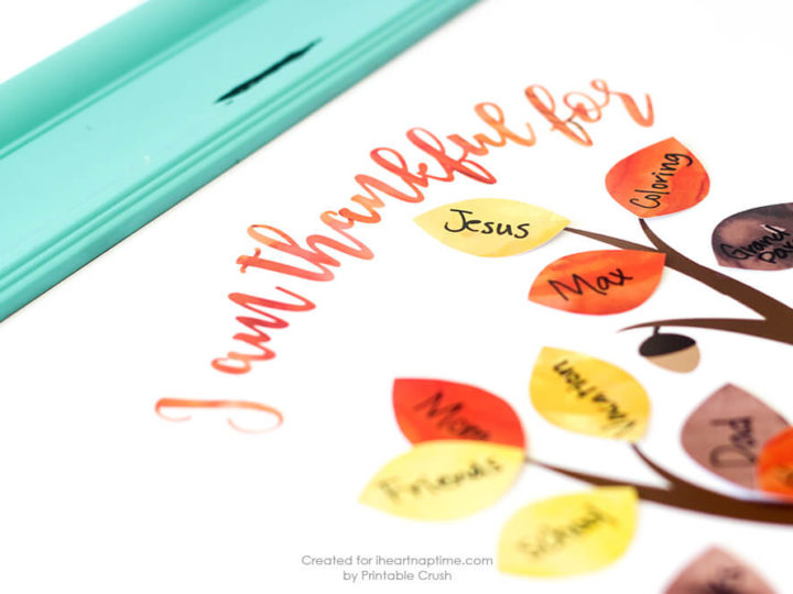 Image for FREE Thanksgiving Thankful Tree Printable