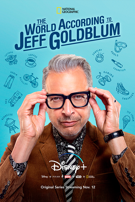 the world according to jeff goldblum poster