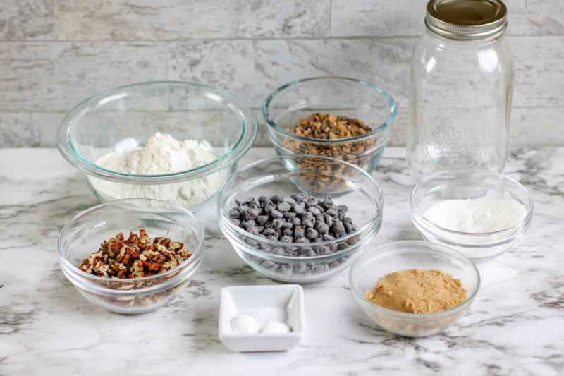 Toffee Pecan Cookies Ingredients