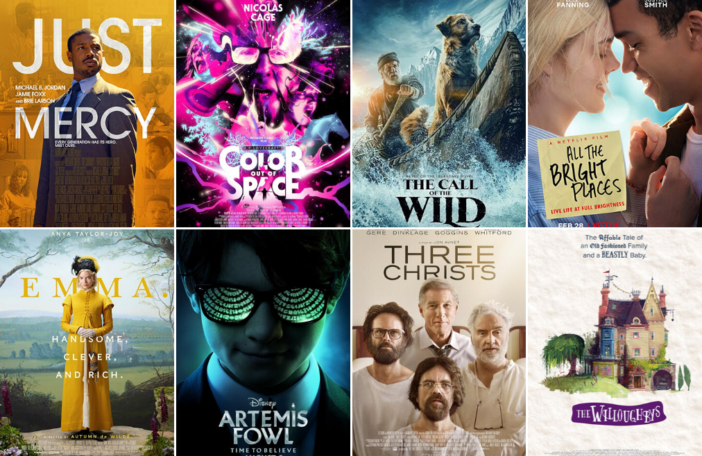 30 Movies Based on Books Coming in 2020 But First, Joy