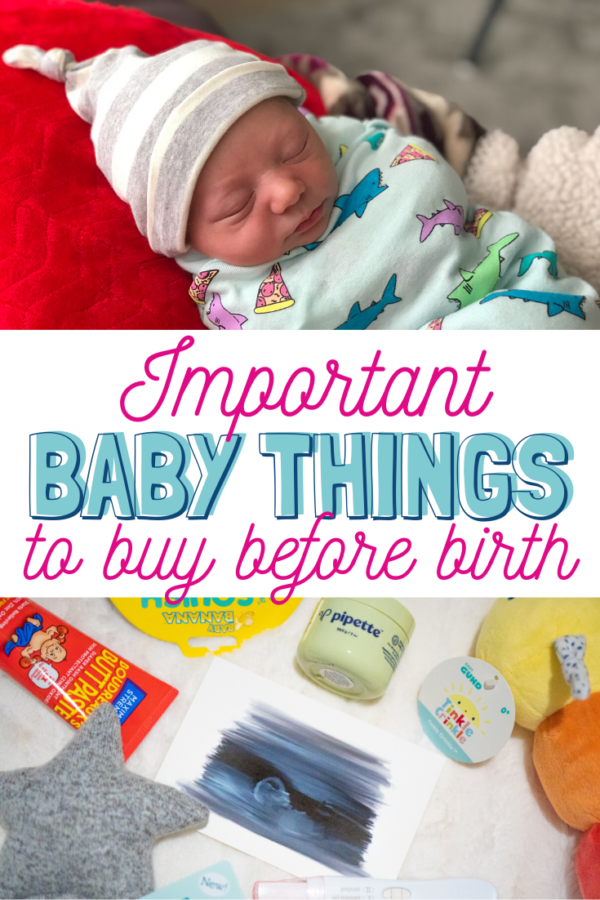 things to buy before baby arrives