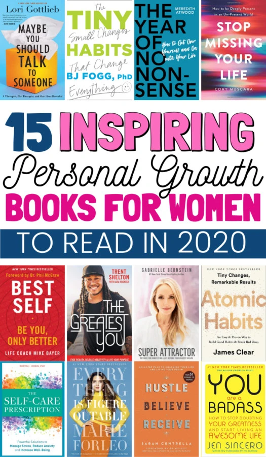 Personal Development Books for Women  Books to read for women, Personal  development books, Personal growth books