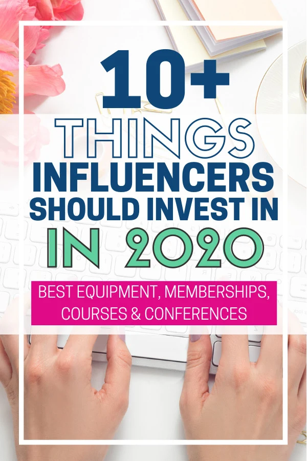 Things for Influencers and Bloggers to Buy in 2020