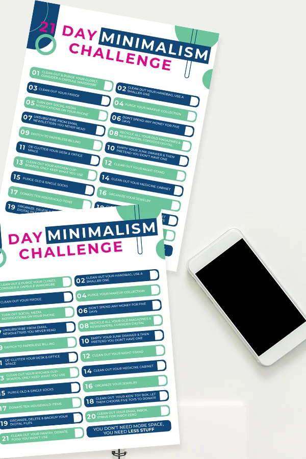 Minimalist Checklist Free Printable