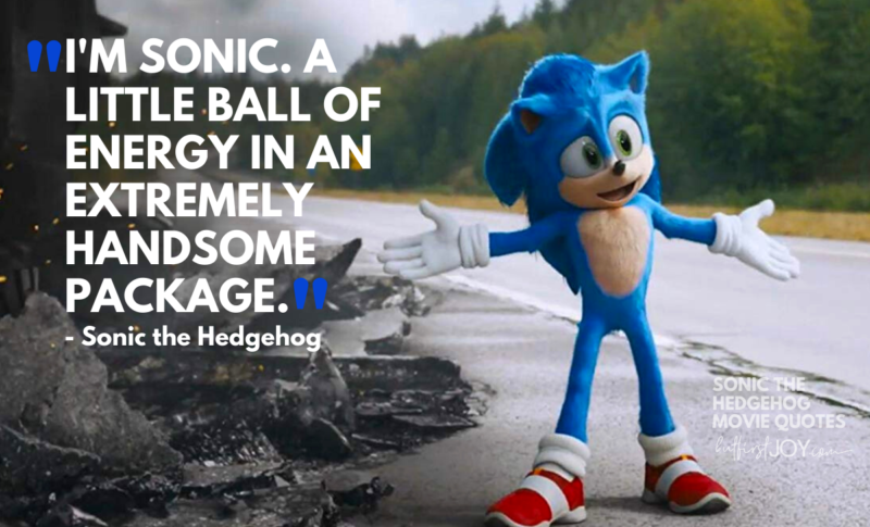 25 Sonic the Hedgehog Movie Quotes kids & fans will love! | But First, Joy