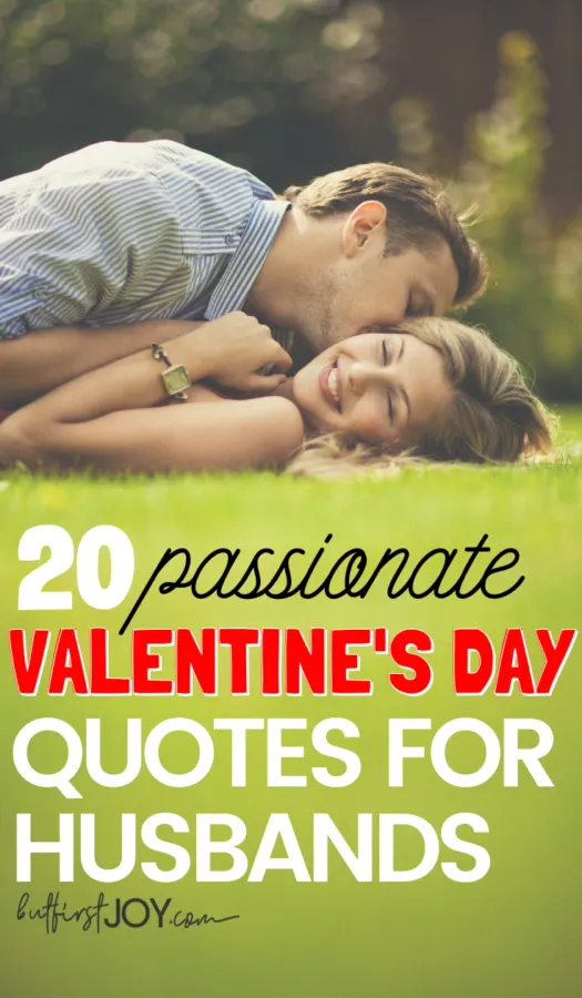 20 Valentine's Day Quotes for Husbands