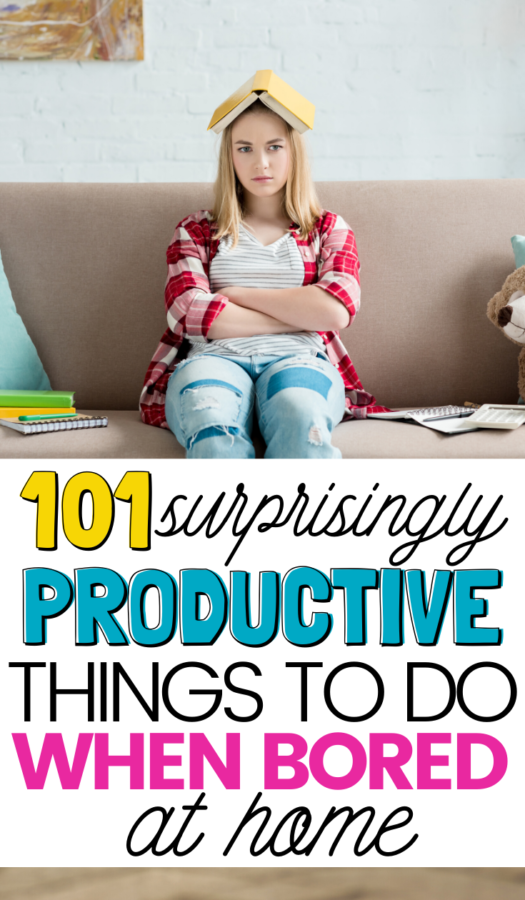 Are you stuck at home and feel completely unoccupied? This list of 101 Productive Things to Do When Bored will give you a sense of accomplishment in no time!