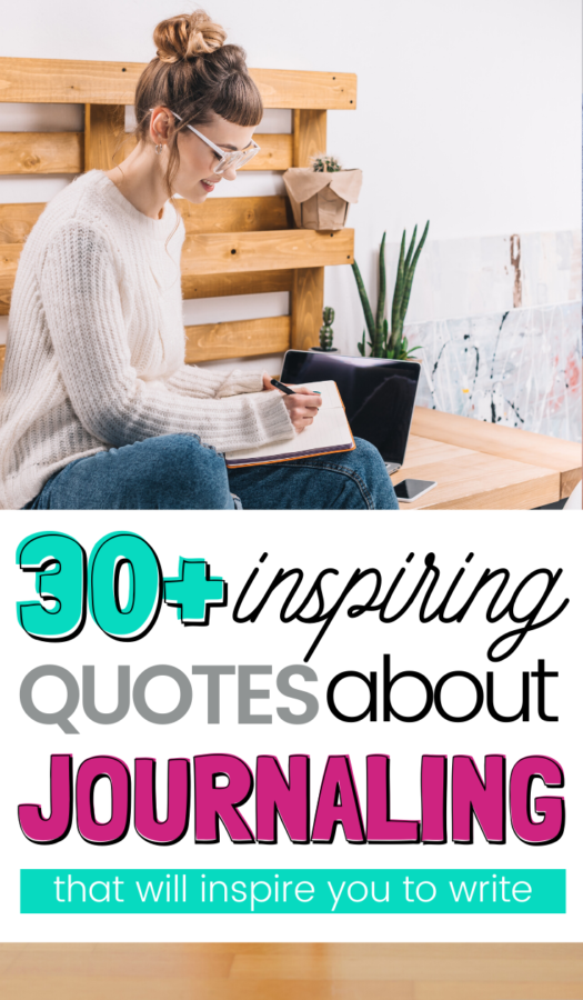 30+ Inspirational Quotes About Journaling - But First, Joy