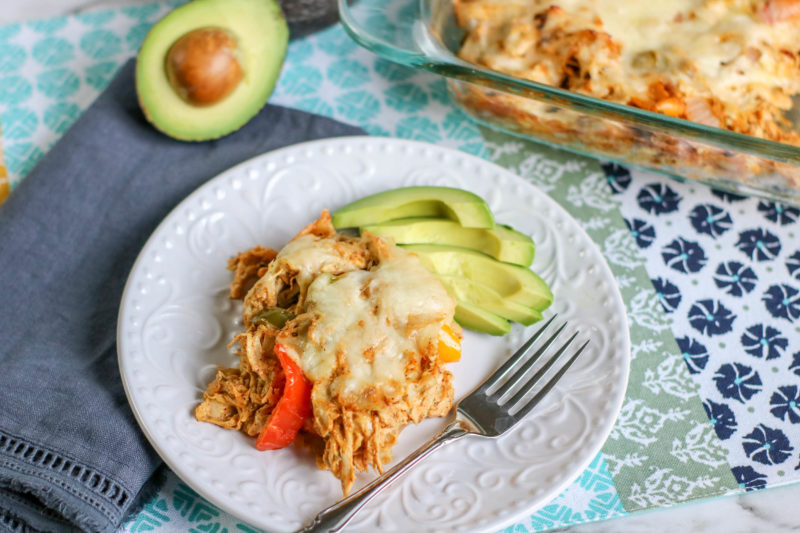 Keto Chicken Casserole Fajita