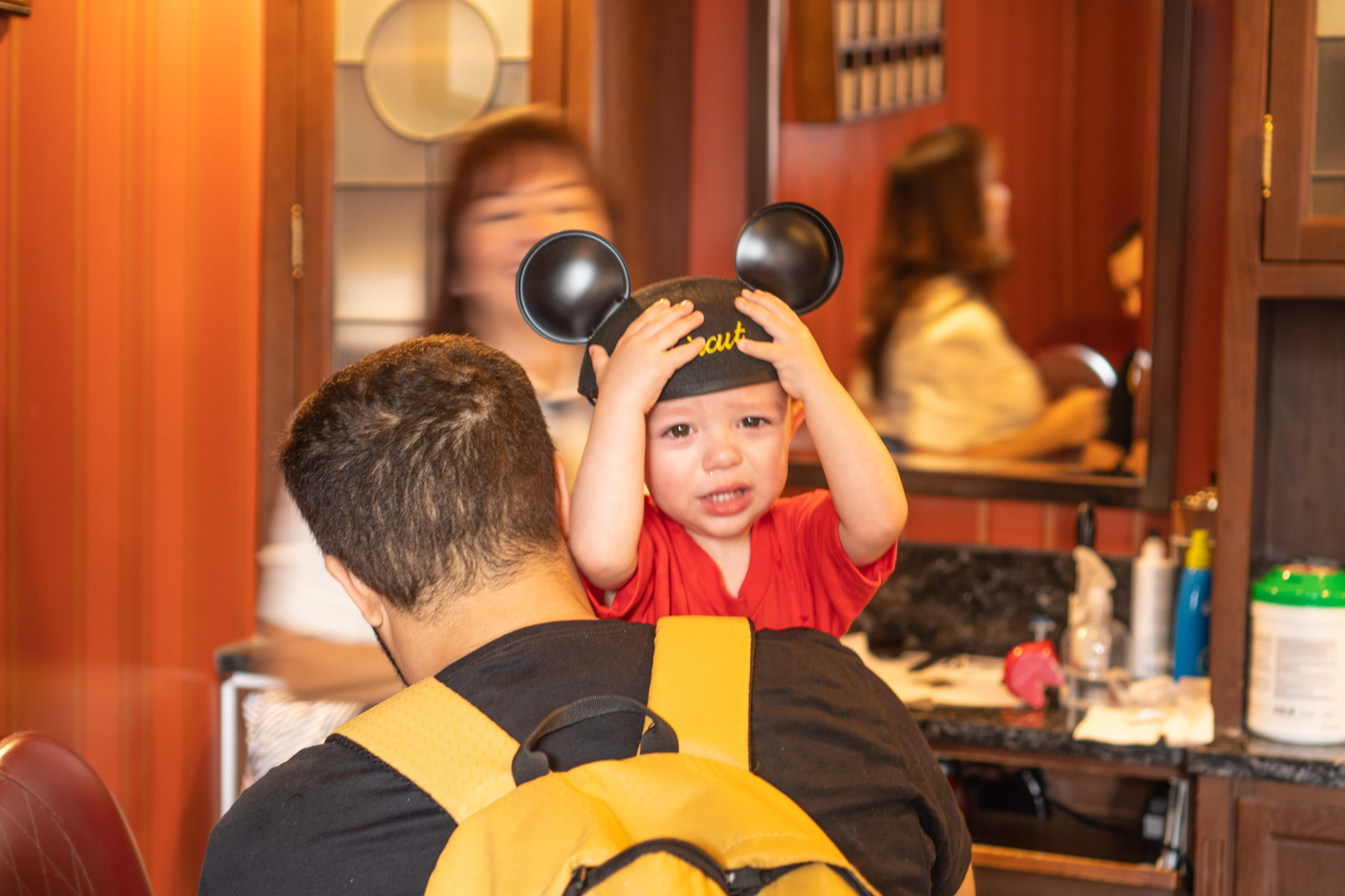 First haircut package at Disney