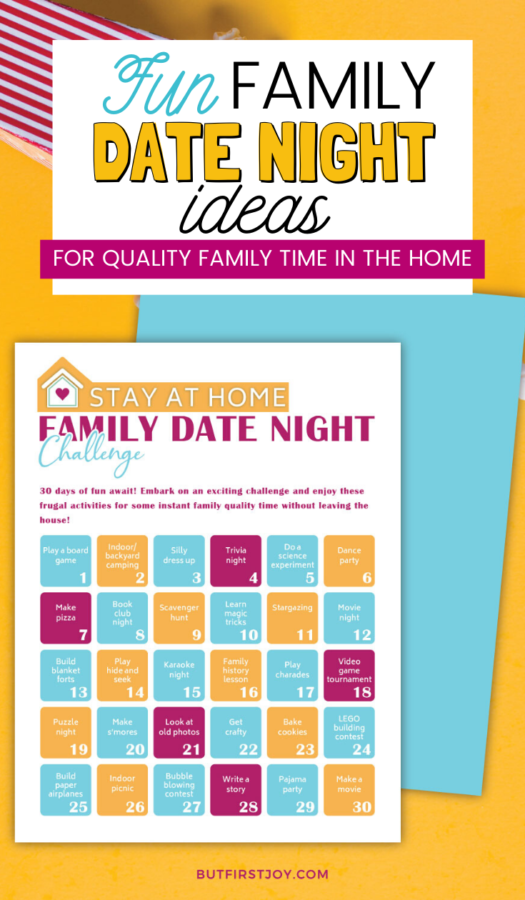 It's easy to be overwhelmed with boredom when stuck at home but I want to change that! These Family Date Night at Home ideas will make home life more fun!