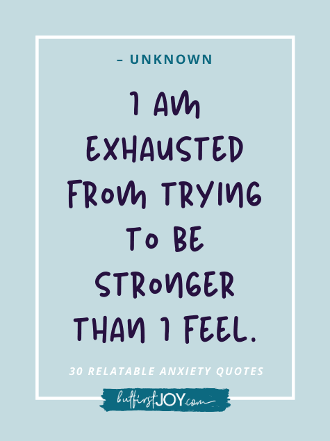 Quote about Being Stronger Than You Feel