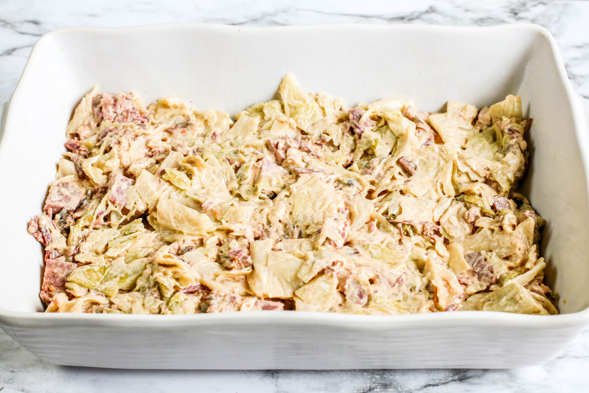 Leftover Corned Beef Reuben Casserole (Keto–Friendly) - But First, Joy