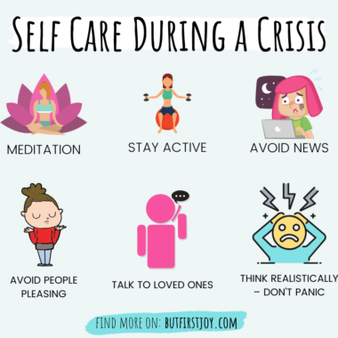 When times are difficult, we tend to put ourselves on the back burner. We sleep less and worry more. Believe it or not, there are some simple ways to practice self care during a crisis.
