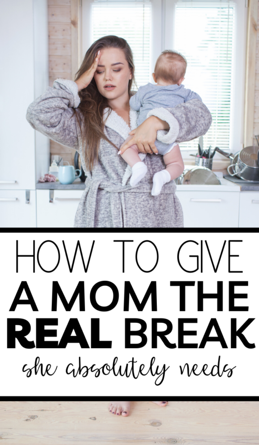 When a mom says she needs a break – it’s a cry for help. A direct cry for help that tends to either go unnoticed, ignored, or completely misinterpreted.