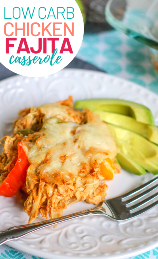 As far as keto casseroles go, this chicken fajita casserole is everything! It's full of juicy chicken, cheese, and veggies. Easy to make and great for your low carb diet.