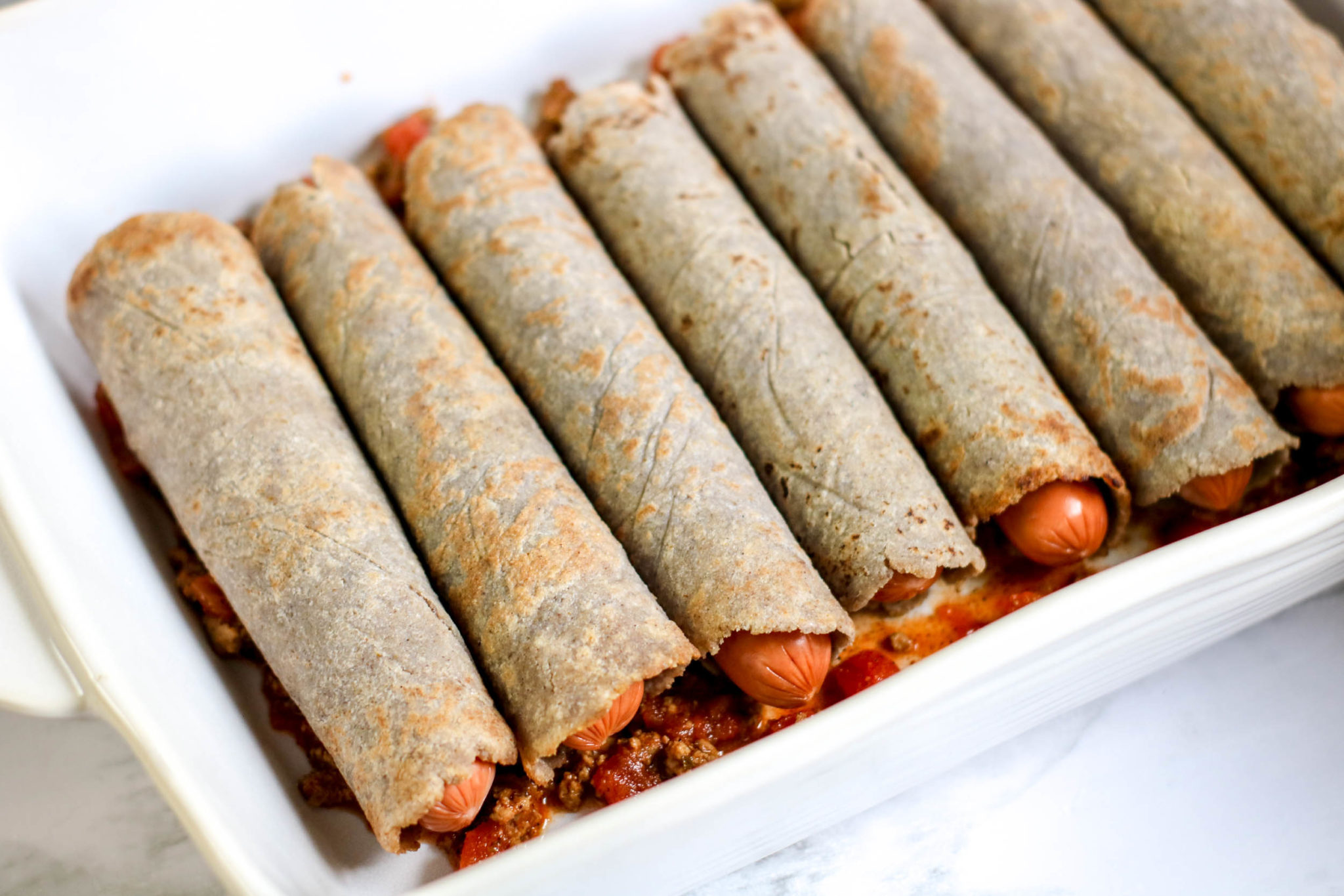 Chili Cheese Dog Casserole (Low Carb) Recipe But First, Joy