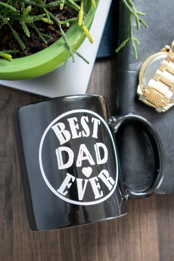 Best Dad Ever Cricut Joy Mug