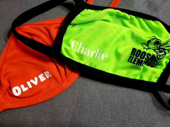 Image for 3. Personalized Face Masks with Child's Name