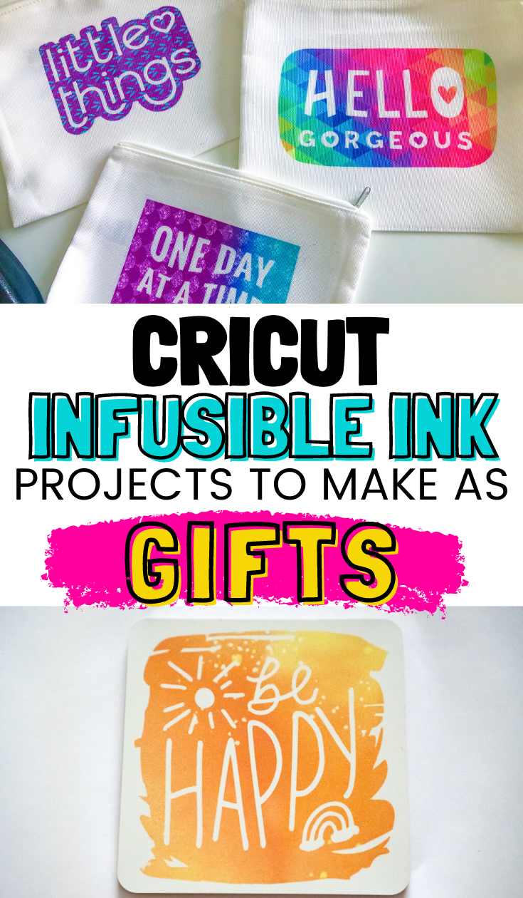 7 Cricut Infusible Ink Projects To Give as Gifts But First, Joy