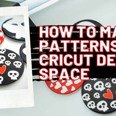 how to make patterns in cricut design space