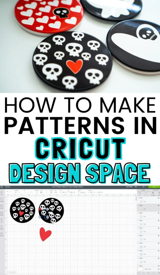 cricut design space patterns tutorial