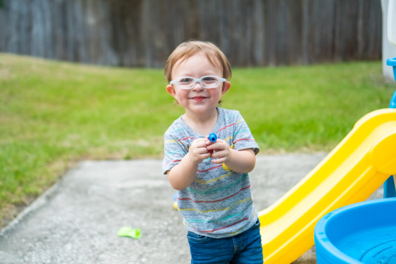 smiling toddler daily affirmations