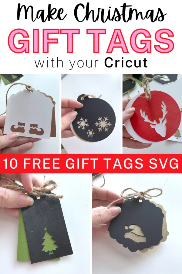 Make Christmas Gift Tags with Cricut