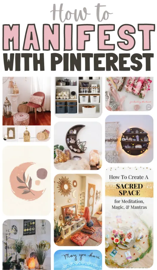 How to Manifest Things with Pinterest