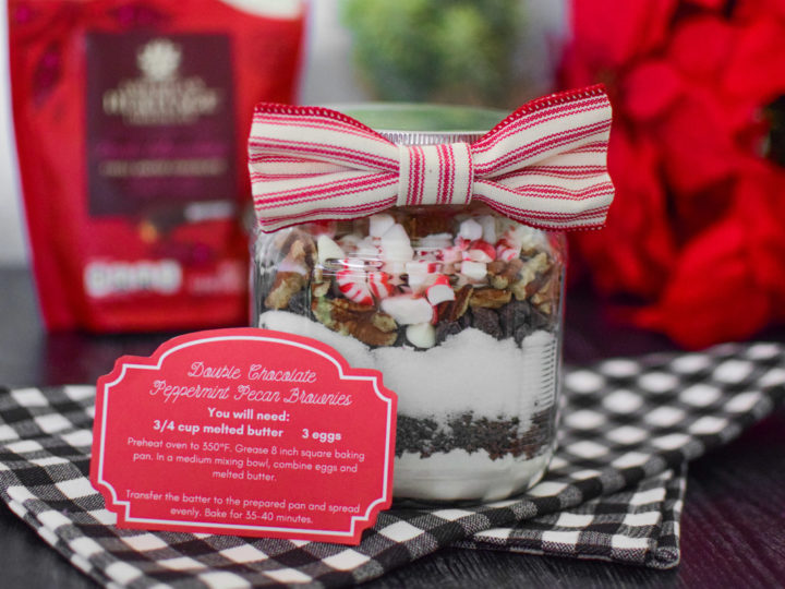 Image for DIY Christmas Brownies in a Jar {Free Printable Tags}