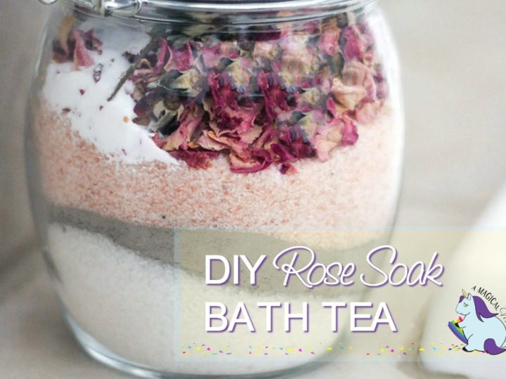Image for Rose Petal Bath Soak &ndash; DIY Tub Tea Bags