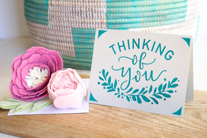 Cricut Joy Thinking Of You Card-0131