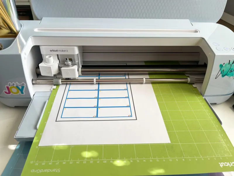 Small Business Address Labels made with Cricut Maker 3