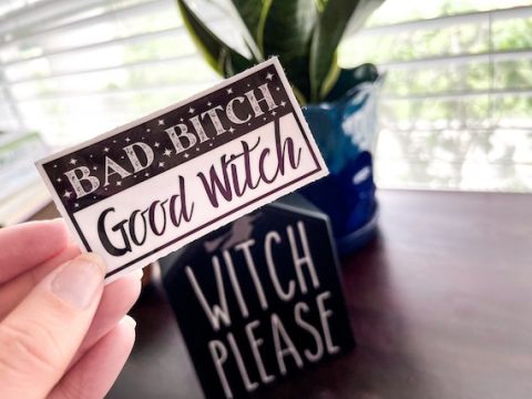 Image for Bad Bitch / Good Witch Sticker 