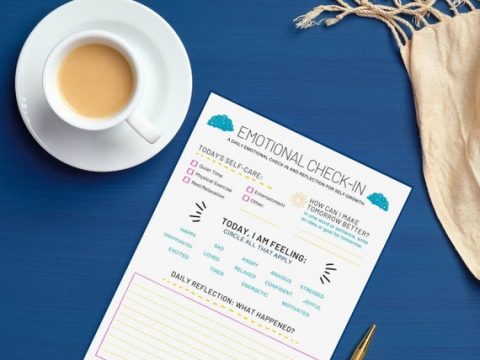 Image for Emotional Check-in Notepad