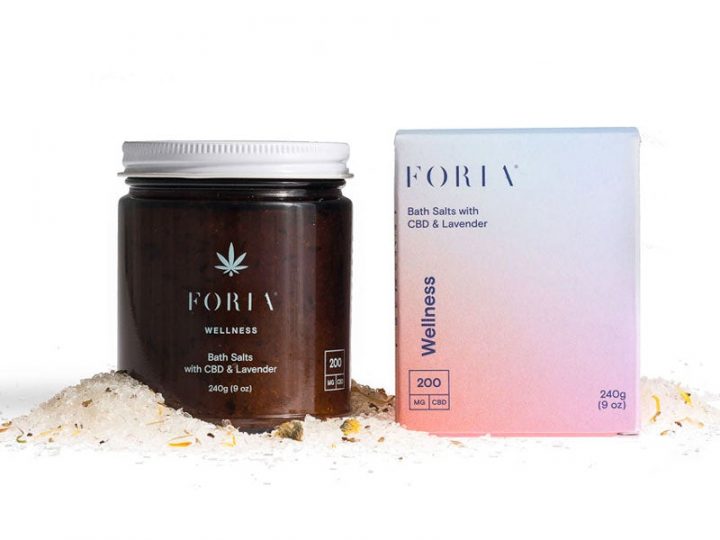 Image for Wellness Bath Salts with CBD & Lavender