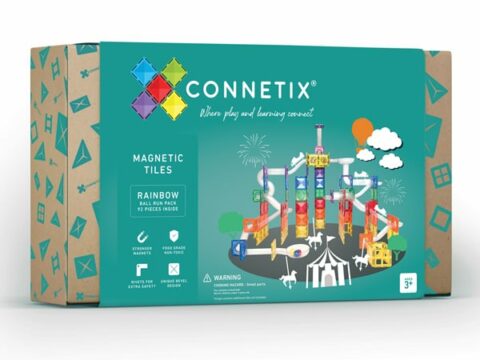 Image for Connetix 92 Piece Ball Run Pack (Ages 3+)