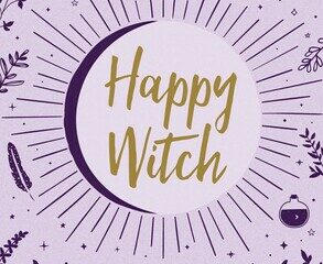 Image for Happy Witch Spell Book by Mandi Em