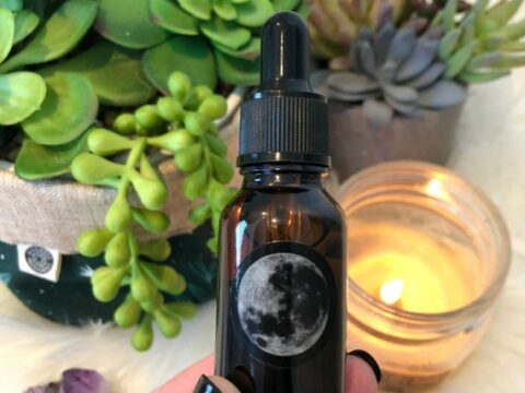 Image for NEW MOON Ritual Oil from Moon Elements