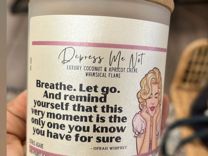 Image for Breathe, Let Go &ndash; Depress Me Not Candles
