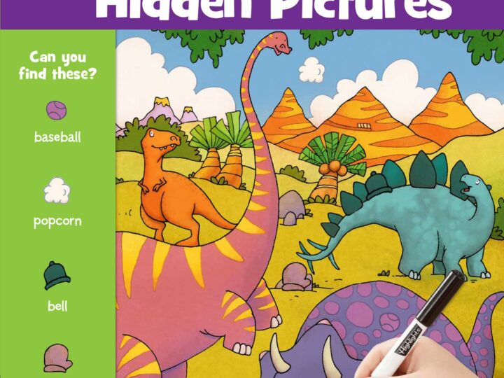 Image for Wipe Clean Dinosaur Hidden Pictures (Ages 3-6)