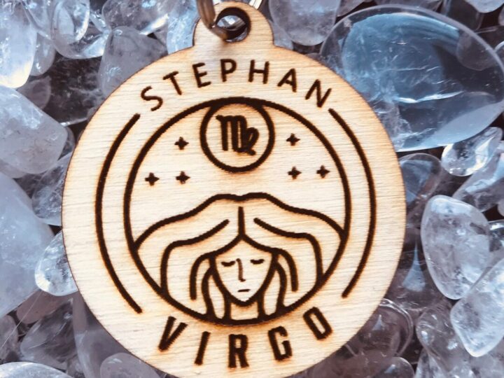 Image for Custom Virgo Keychain