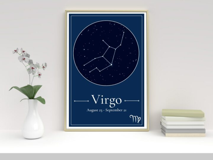 Image for Virgo Constellation Poster