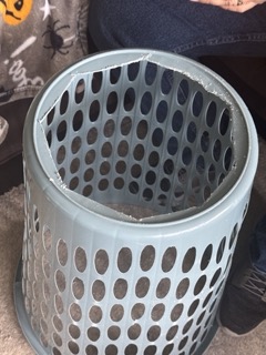 DIY tornado costume materials