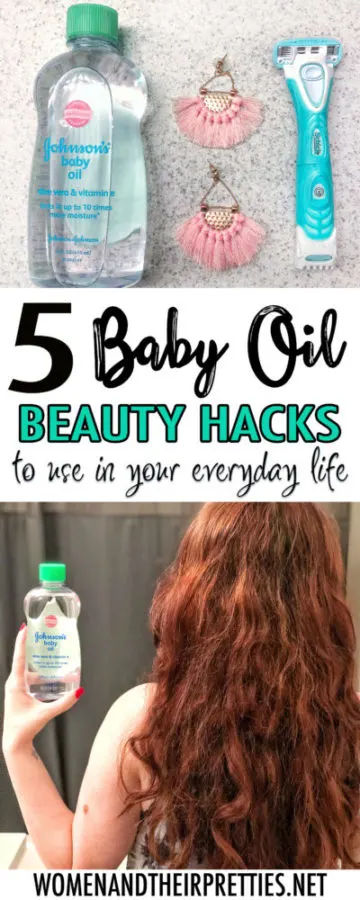 Beauty hacks for baby oil to use in your every day life