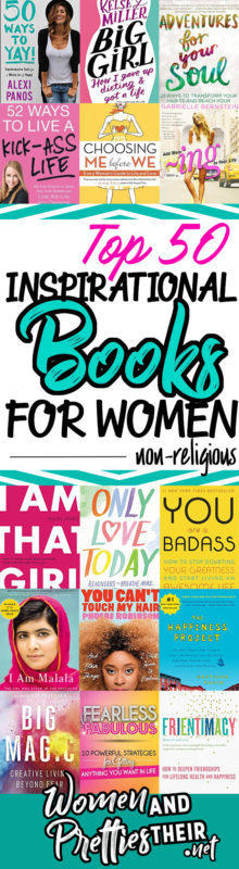 50 Best Non-Religious Inspirational Books for Women (Written by Women)