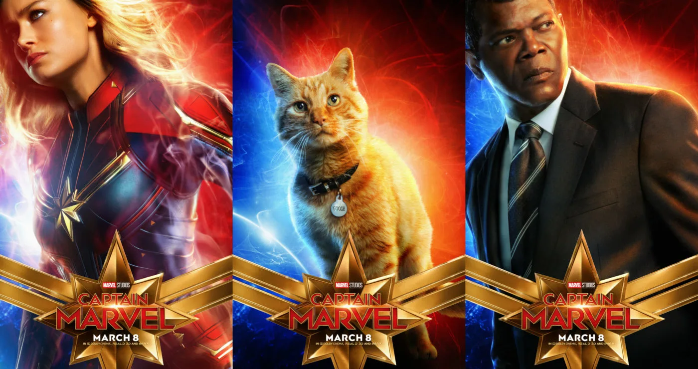 ALL Captain Marvel Character Posters