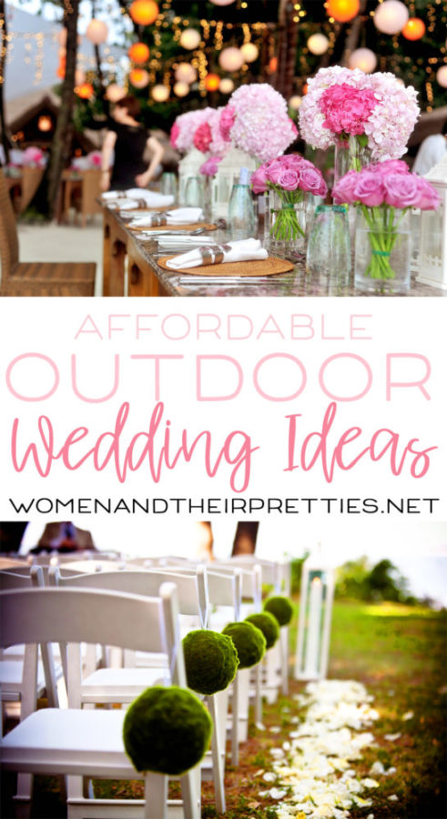 Cheap Outdoor Wedding